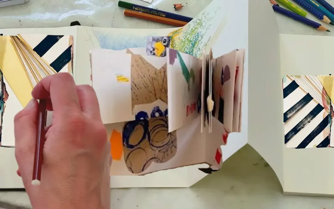 Création d’un carnet accordéon : à la découverte des arts